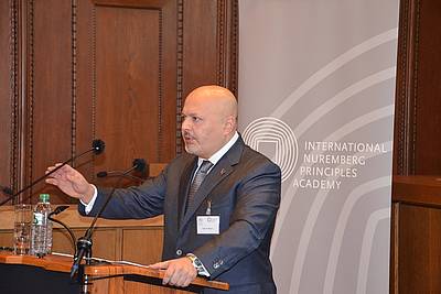 Karim Khan, President of the International Criminal Court Bar Association 