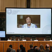 Welcoming remarks by Dr Navi Pillay, former UN High Commissioner for Human Rights and President of the Advisory Council of the Nuremberg Academy