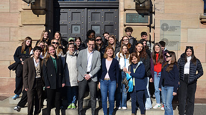 Students from Liceo Enrico Fermi of Saló visited the Nuremberg Academy