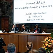 Opening Dialogue on "Current Reflections on UN Agenda 2030"