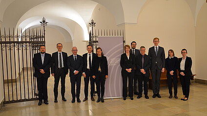 Members of the Third Criminal Senate of the German Federal Court of Justice visited the Nuremberg Academy