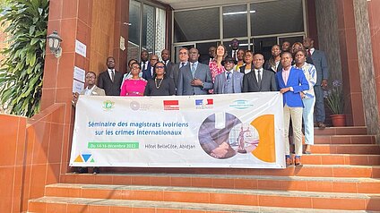 Training on International Crimes for Ivoirian Magistrates Training on International Crimes for Ivoirian Magistrates