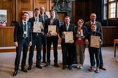 The prize for the best written memoranda for the Prosecution went to the Philipps University Marburg, Germany