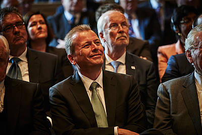 Mayor of the City of Nuremberg Ulrich Maly, in the audience