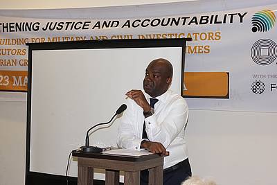 Charles Adeogun-Phillips, Partner, Charles Anthony LLP, and Former Lead International Prosecutor - photo: Wayamo Foundation