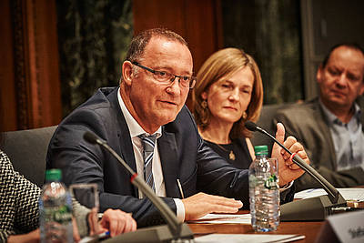 Bertram Schmitt, Judge of the International Criminal Court and member of the Advisory Board of the Academy 