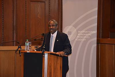 Issouf Baadhio, Vicepresident of the International Association of Lawyers