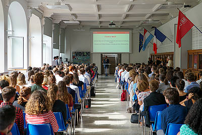 Offizielle Eröffnung des neuen akademischen Jahres am Sciences Po Paris campus in Nancy - Foto: Sébastien Muñoz - Sciences Po 