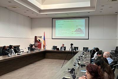 Vortrag von Prof. Dr. Christoph Safferling an der armenischen Justizakademie