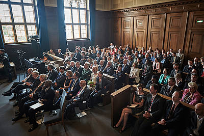 Audience in Courtroom 600