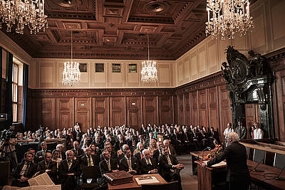 Audience in Courtroom 600